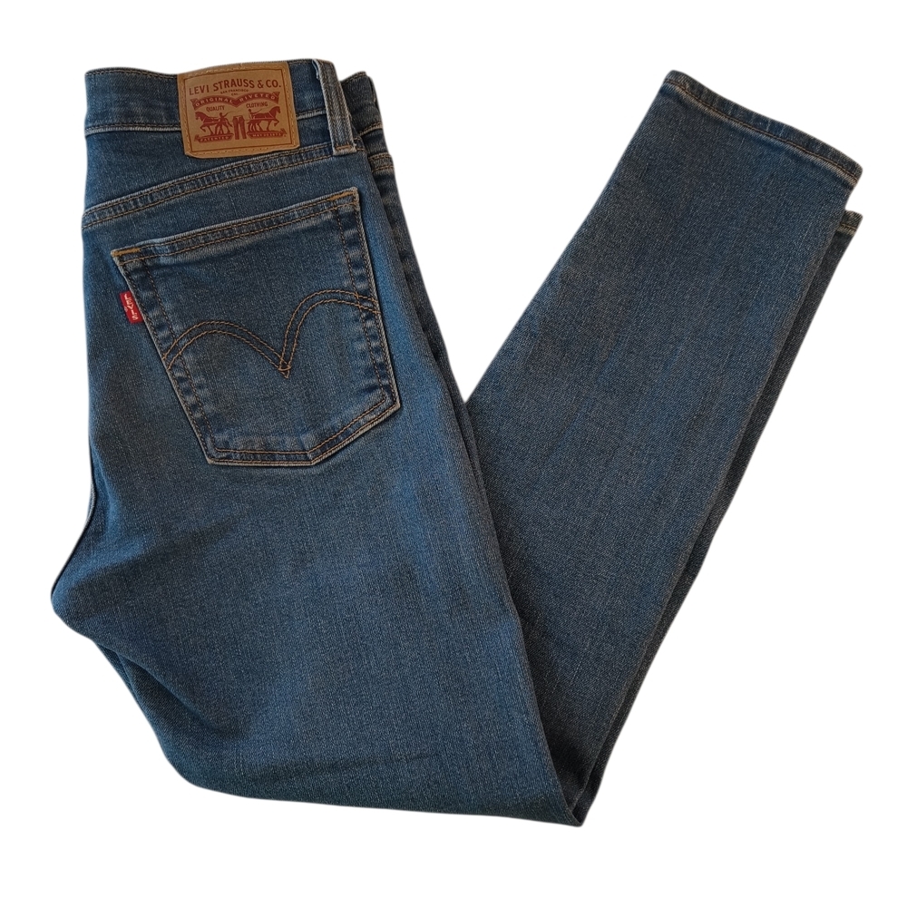 Levi's Button Fly Wedgie Skinny Jeans Size 27